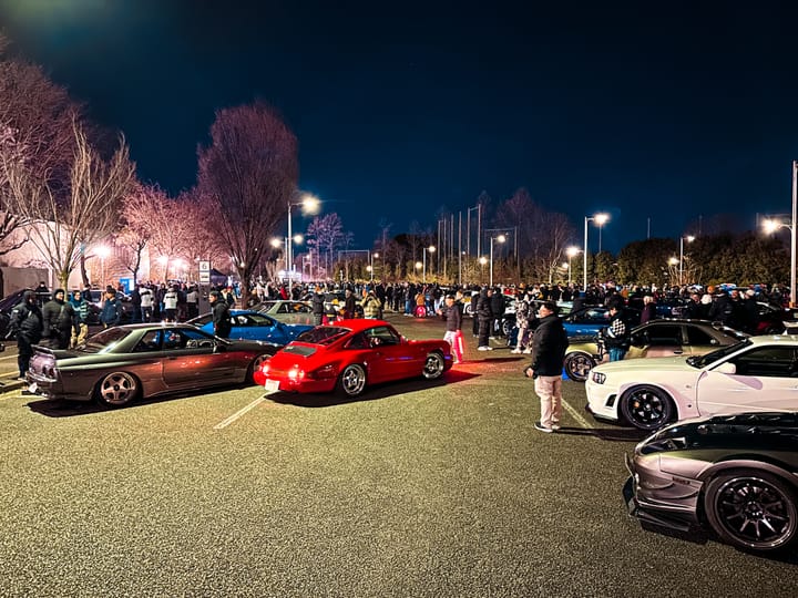 Một lần đi underground car meet ở Nhật