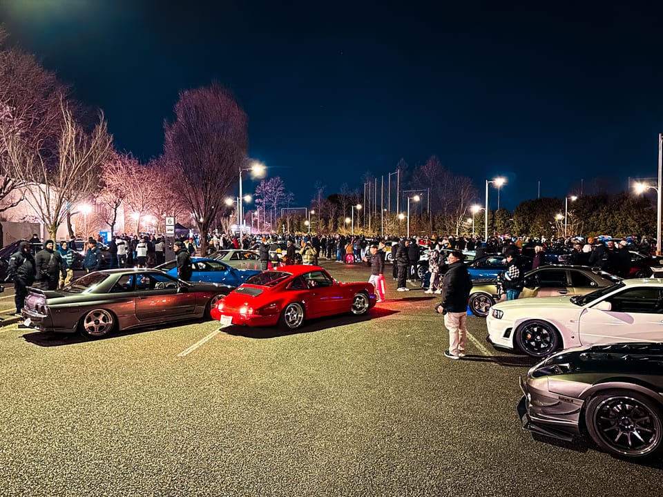 Một lần đi underground car meet ở Nhật
