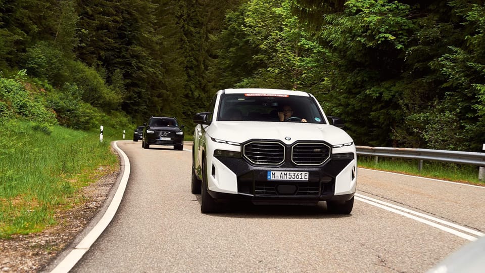 ED24 phần 3: lấy BMW XM, đi từ Munich > Black Forest > chuẩn bị xem Nurburgring 24h